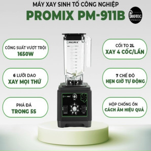 MÁY XAY SINH TỐ PROMIX 911B